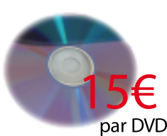 15€ par DVD